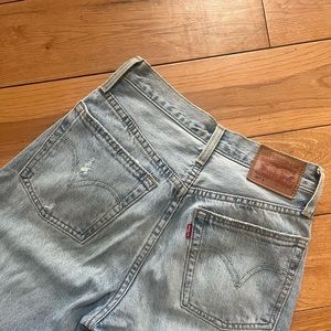 Levi’s 501S Buttonfly Distressed Jeans Size 24